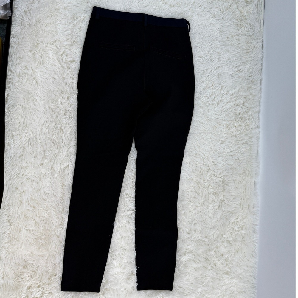 MAC Jeans Contrast Luxury Pants Colorblock Trousers‎ Black Blue Size 34 GER XS - Picture 12 of 14